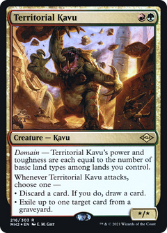 Territorial Kavu [Modern Horizons 2 Prerelease Promos]-1