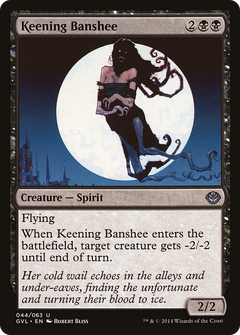 Keening Banshee (Garruk vs. Liliana) [Duel Decks Anthology]-1