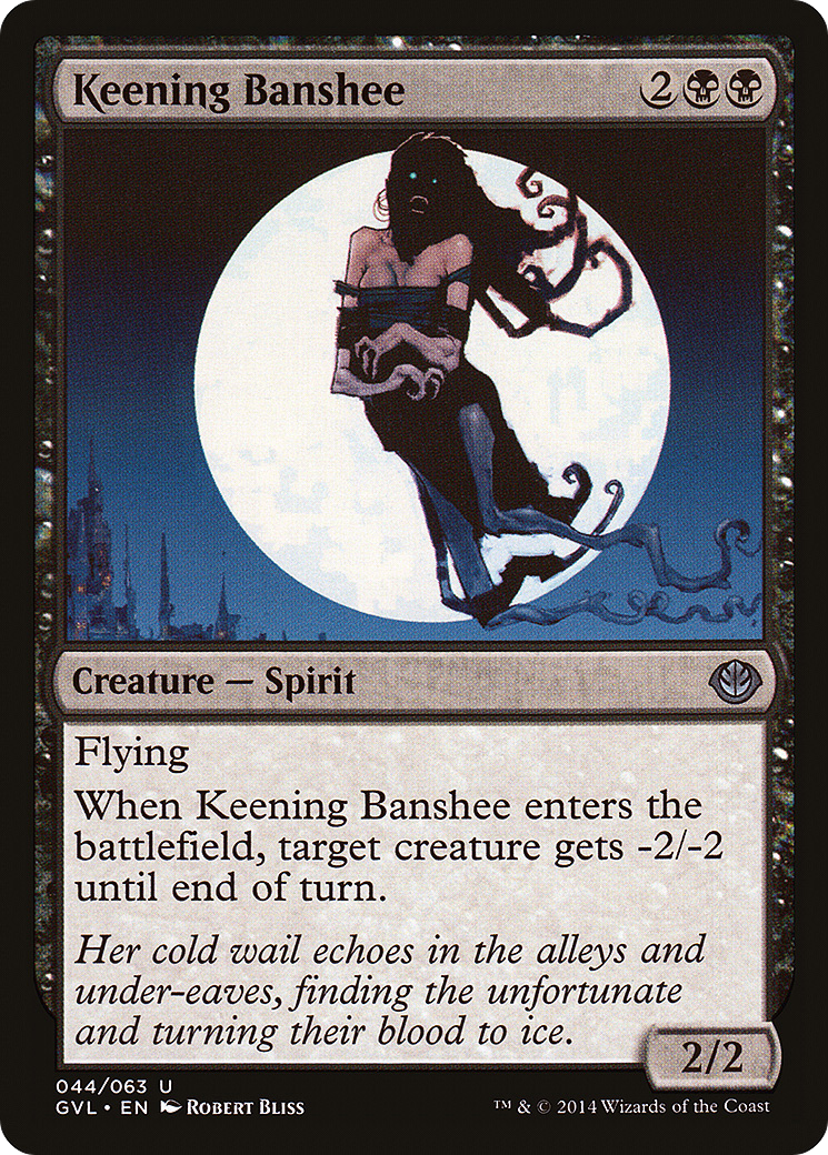 Keening Banshee (Garruk vs. Liliana) [Duel Decks Anthology]-1