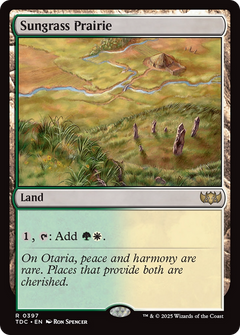 Sungrass Prairie [Tarkir: Dragonstorm Commander]-1