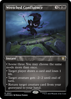 Wretched Confluence (CMM-527) - Commander Masters Etched Foil-1