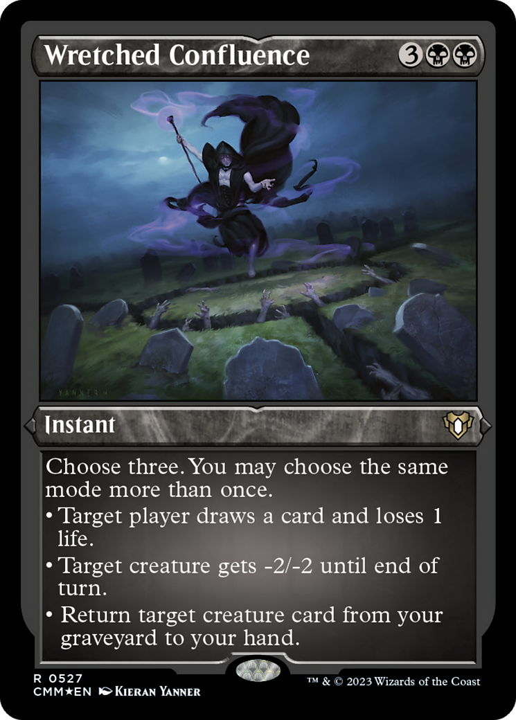 Wretched Confluence (CMM-527) - Commander Masters Etched Foil-1