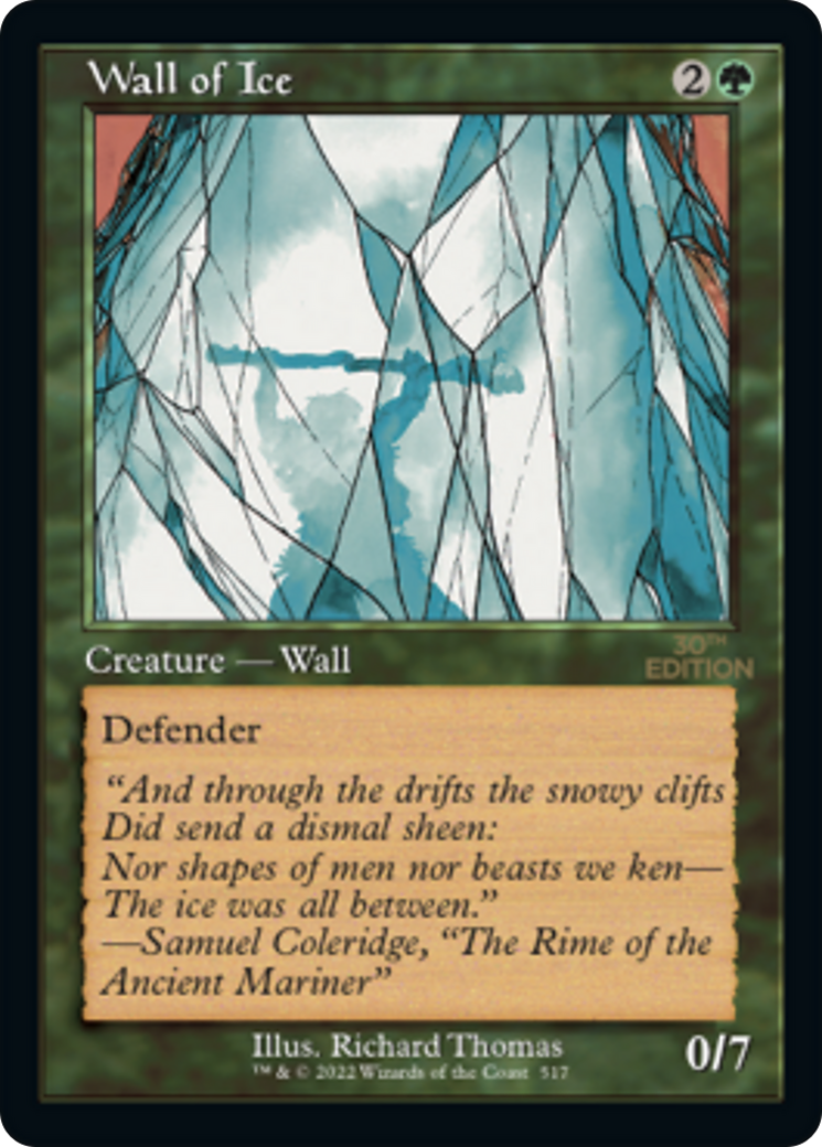 Wall of Ice (Retro Frame) (30A-517) - 30th Anniversary Edition-1