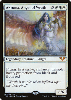 Akroma, Angel of Wrath [From the Vault: Angels]-1