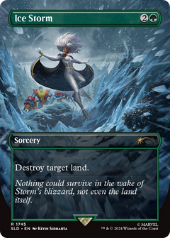 Ice Storm (SLD-1745) - Secret Lair Drop (Borderless) Foil-1