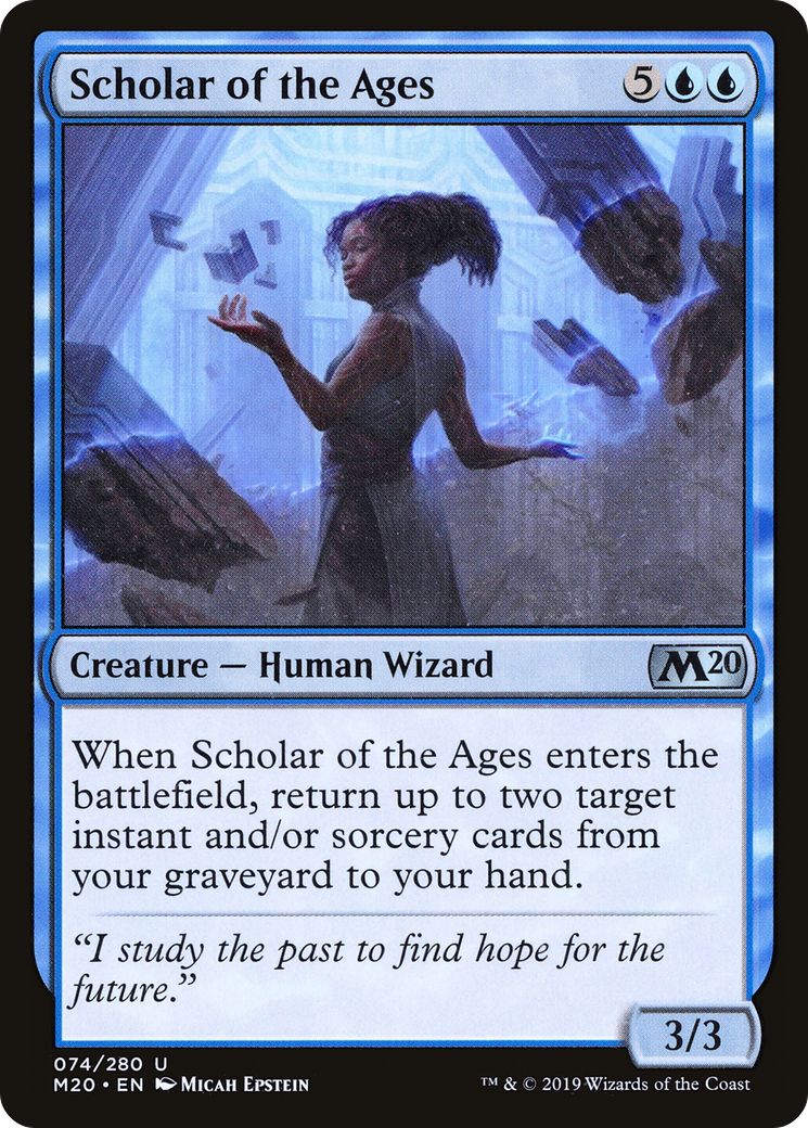 Scholar of the Ages [Core Set 2020]-1