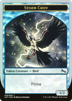 Storm Crow Token [Unstable Tokens]-1