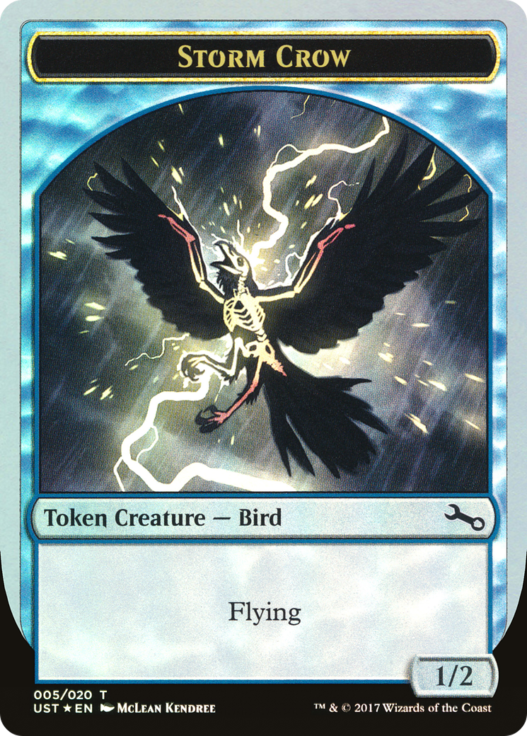 Storm Crow Token [Unstable Tokens]-1