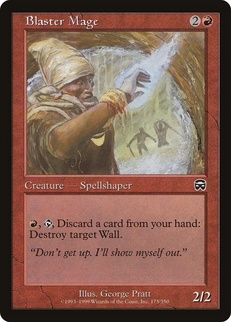 Blaster Mage [Mercadian Masques]-1