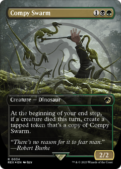Compy Swarm (Emblem) (Borderless) [Jurassic World Collection Tokens]-1