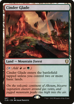 Cinder Glade [Commander Legends: Battle for Baldur's Gate]-1