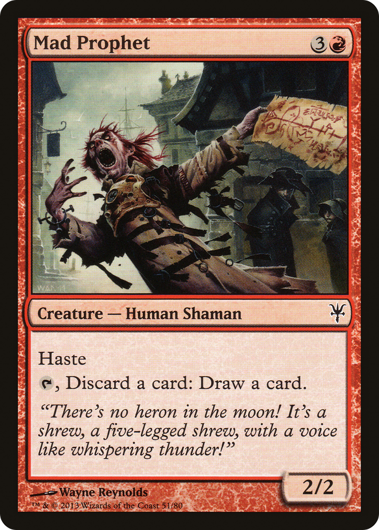 Mad Prophet [Duel Decks: Sorin vs. Tibalt]-3