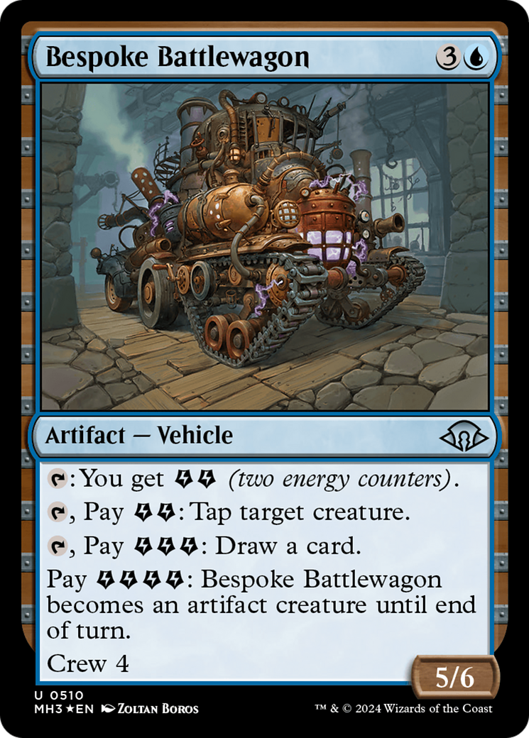 Bespoke Battlewagon (Ripple Foil) [Modern Horizons 3]-1