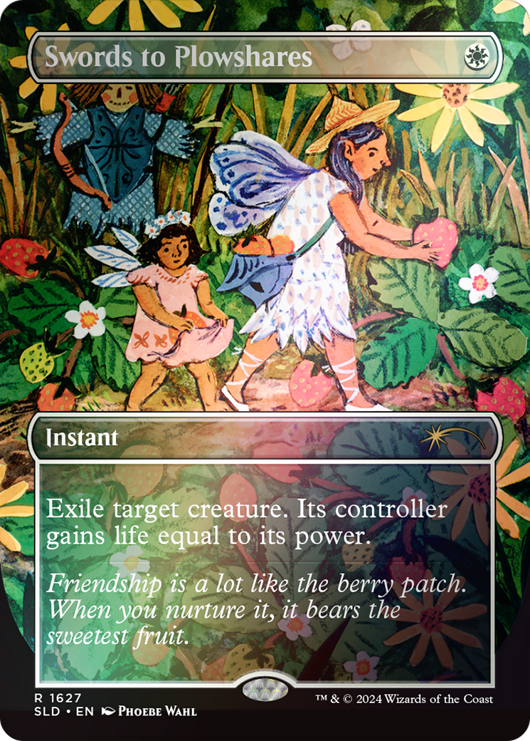 Swords to Plowshares (1627) (Rainbow Foil) [Secret Lair Drop Series]-1