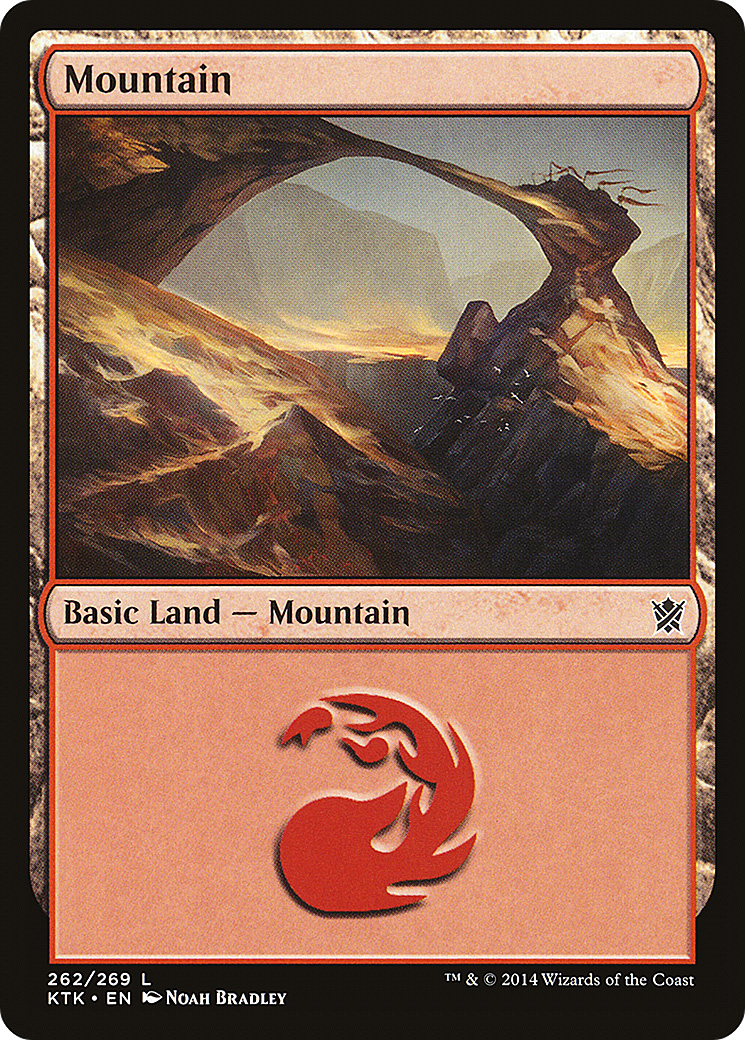 Mountain (262) [Khans of Tarkir]-1