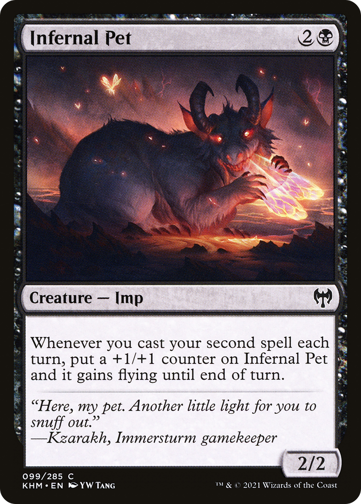 Infernal Pet [Kaldheim]-1