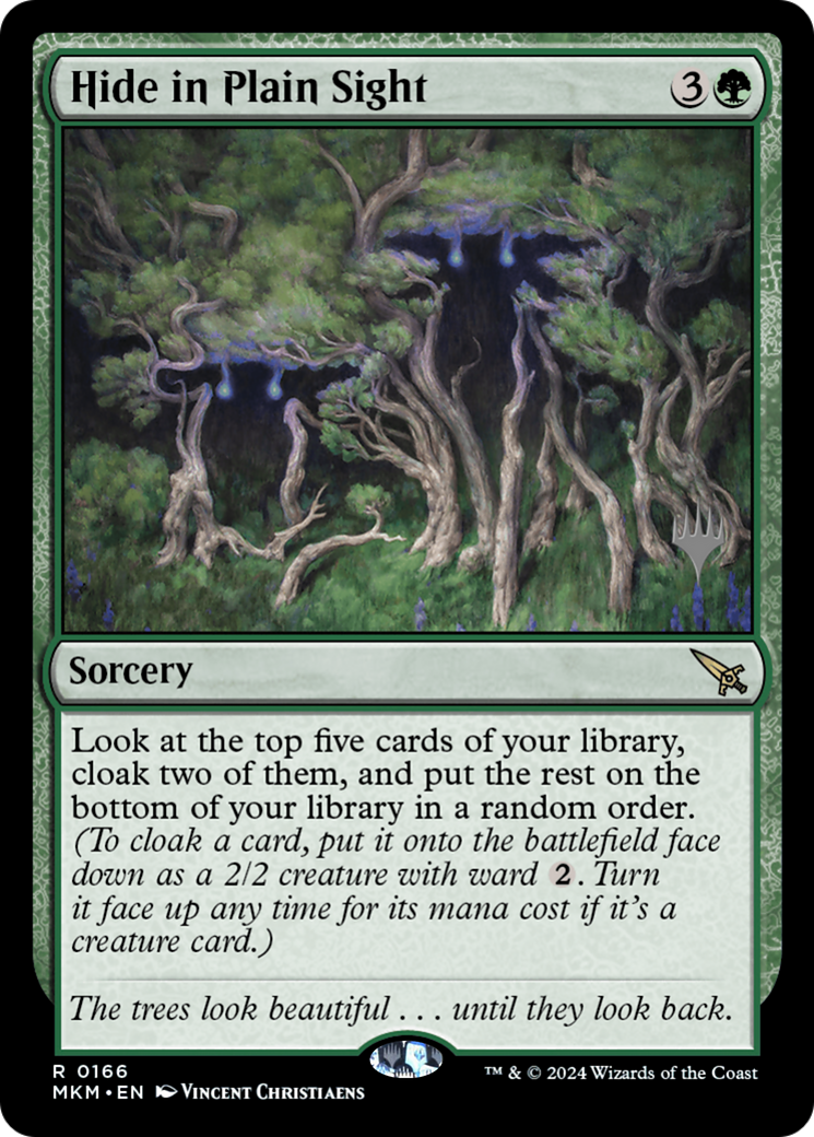 Hide in Plain Sight (Promo Pack) [Murders at Karlov Manor Promos]-1