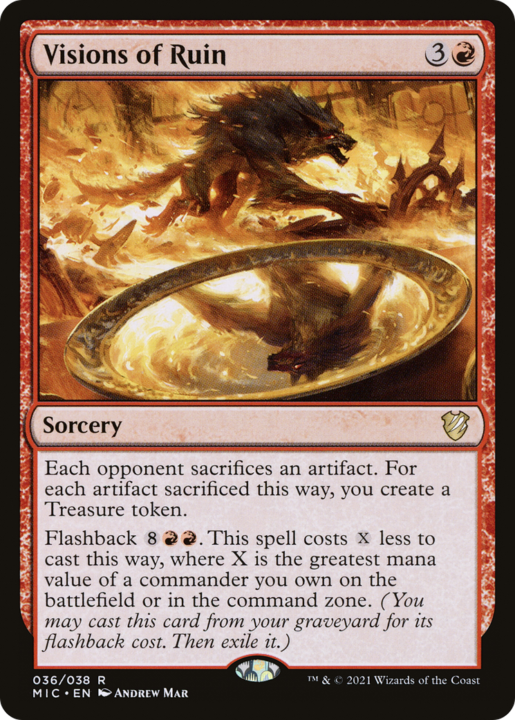 Visions of Ruin (MIC-036) - Midnight Hunt Commander-1