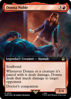 Donna Noble (Extended Art) (Surge Foil) [Doctor Who]-1
