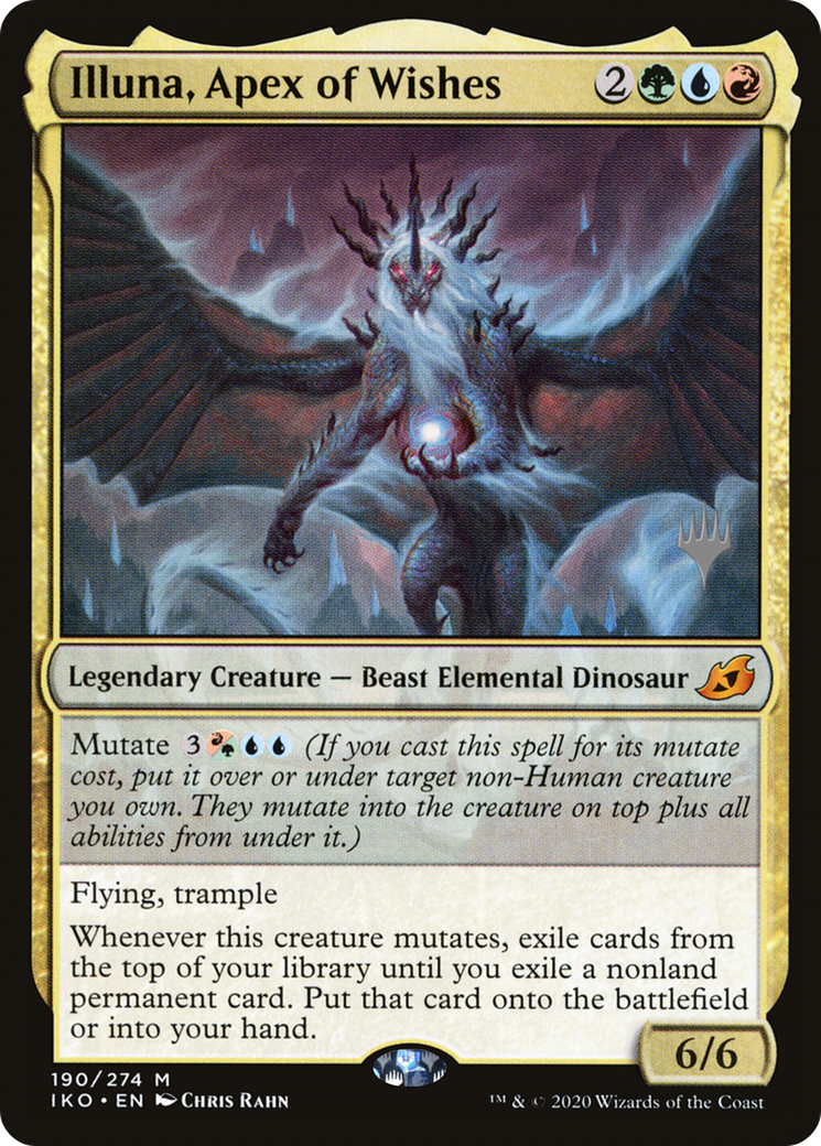 Illuna, Apex of Wishes (Promo Pack) [Ikoria: Lair of Behemoths Promos]-1