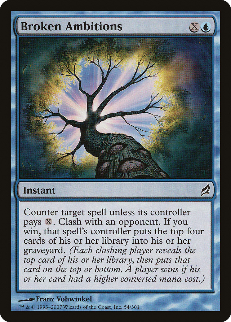 Broken Ambitions [Lorwyn]-1
