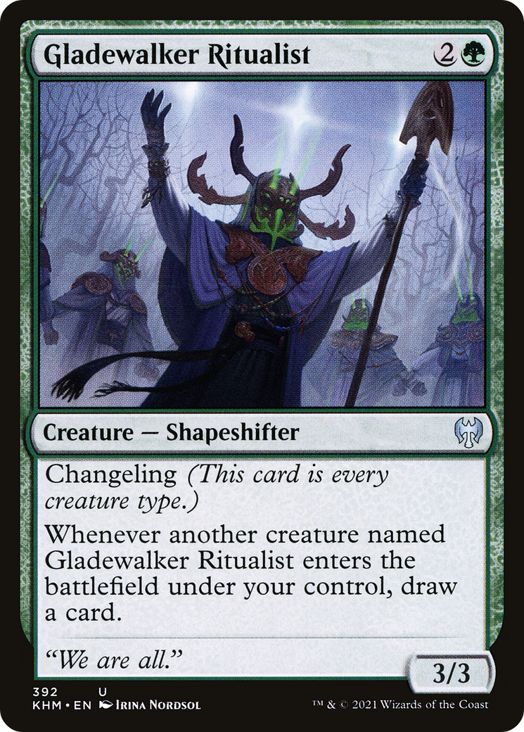 Gladewalker Ritualist [Kaldheim]-1