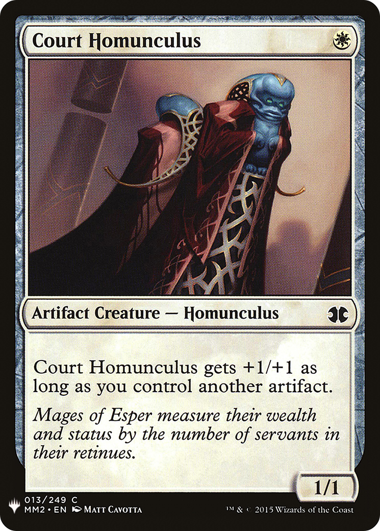 Court Homunculus [Mystery Booster]-1