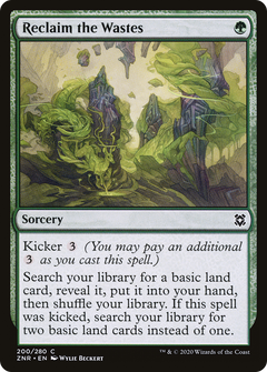 Reclaim the Wastes [Zendikar Rising]-1