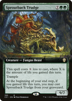 Sproutback Trudge (Extended Art) [Commander 2021]-1