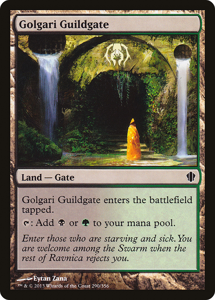 Golgari Guildgate [Commander 2013]-1