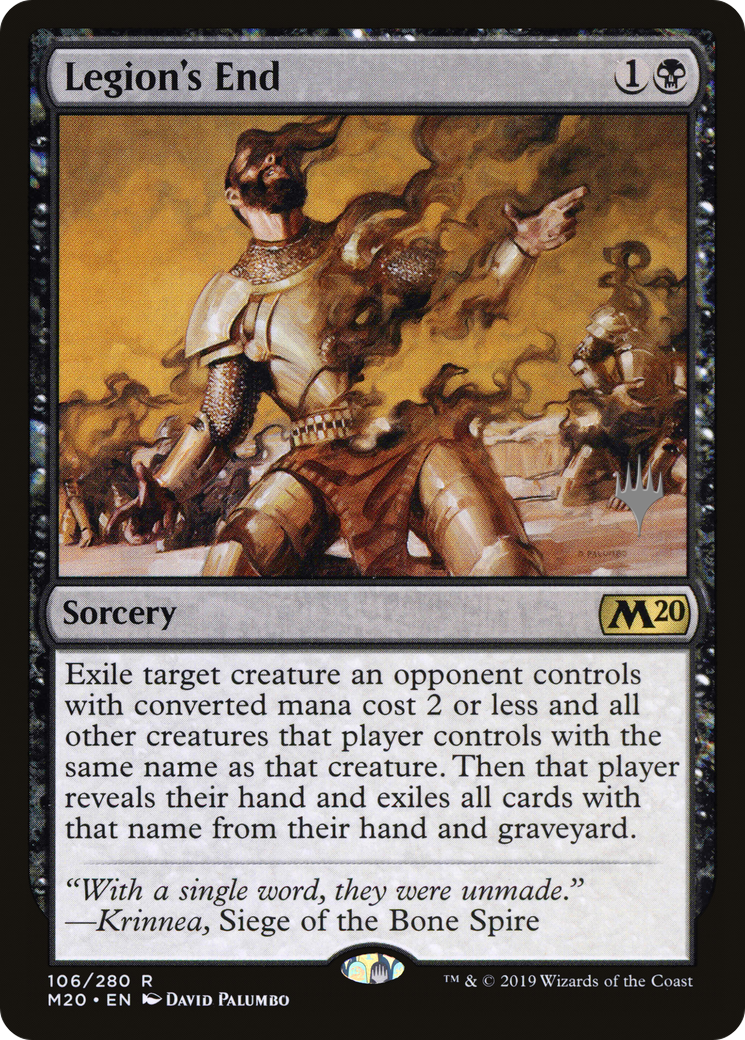 Legion's End (Promo Pack) [Core Set 2020 Promos]-1