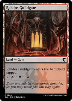 Rakdos Guildgate [Ravnica: Clue Edition]-1