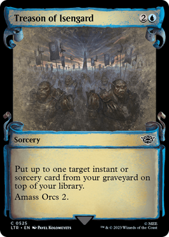 Treason of Isengard (Showcase Scrolls) (LTR-525) - The Lord of the Rings: Tales of Middle-earth: (Showcase) Foil-1