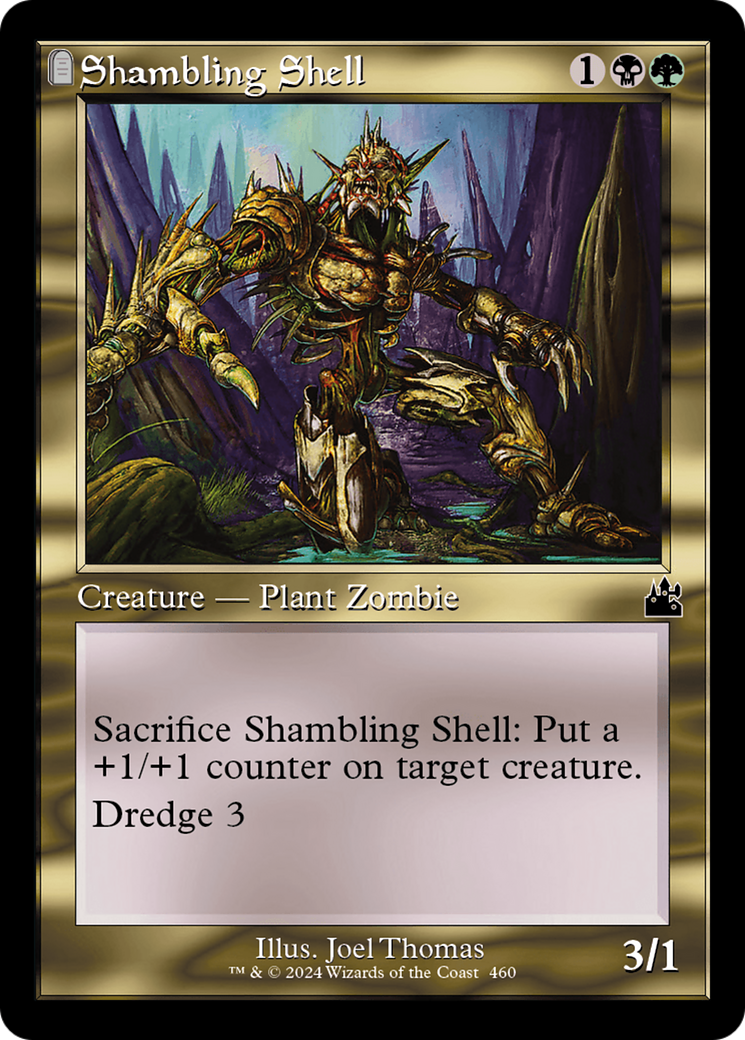 Shambling Shell (Retro Frame) [Ravnica Remastered]-1