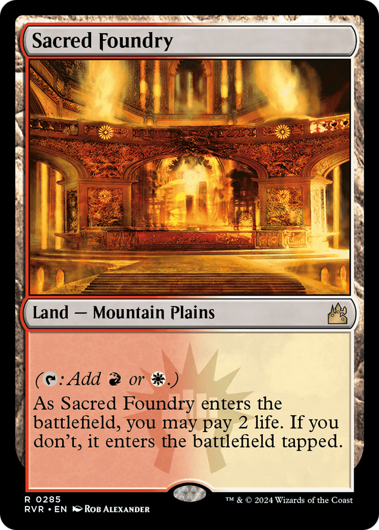 Sacred Foundry [Ravnica Remastered]-1