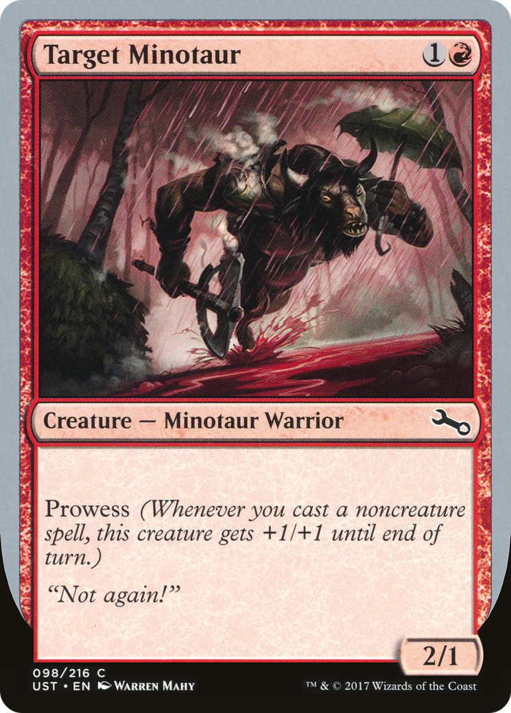Target Minotaur (Rain Art) [Unstable]-1