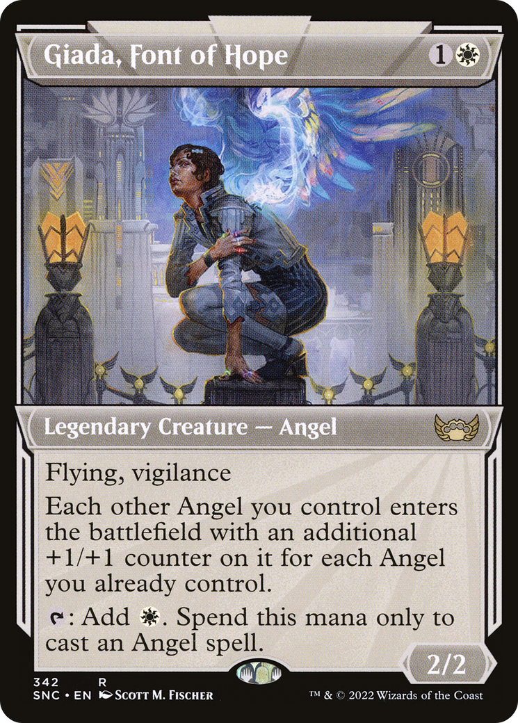 Giada, Font of Hope (Showcase Art Deco) [Streets of New Capenna]-1