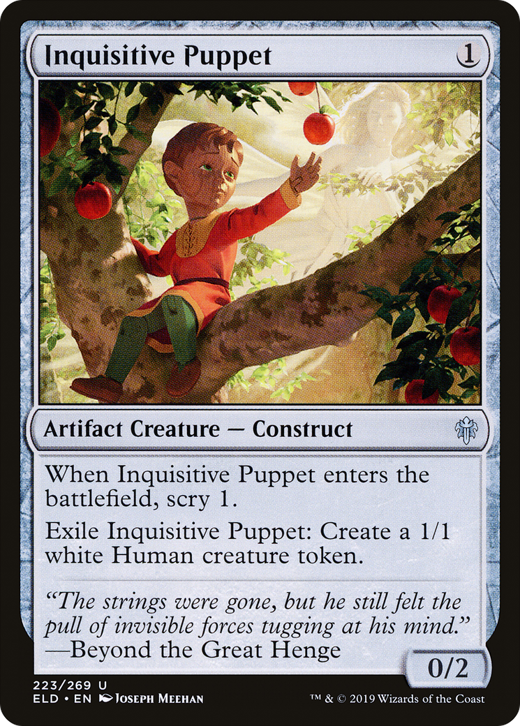 Inquisitive Puppet [Throne of Eldraine]-1