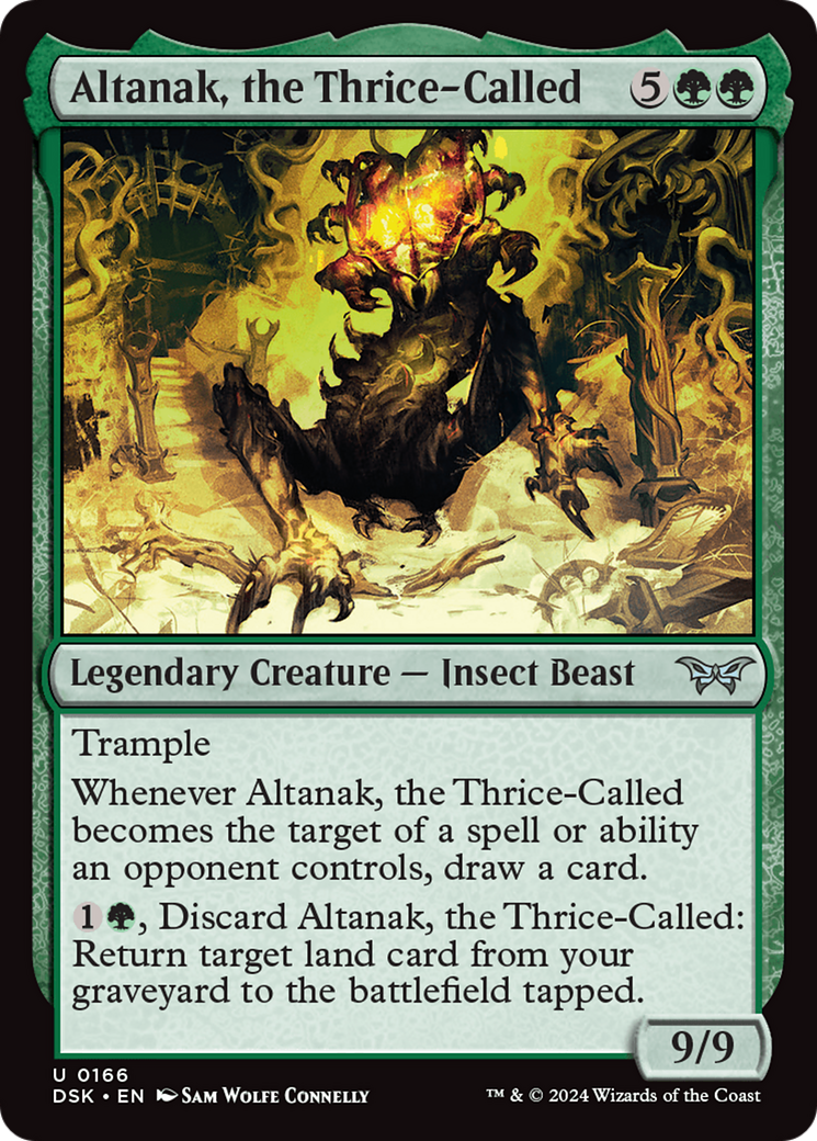 Altanak, the Thrice-Called [Duskmourn: House of Horror]-1