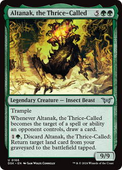 Altanak, the Thrice-Called [Duskmourn: House of Horror]-1