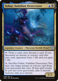 Vohar, Vodalian Desecrator (DMU-226) - Dominaria United Foil-1