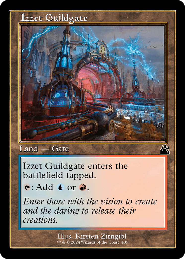 Izzet Guildgate (Retro Frame) [Ravnica Remastered]-1