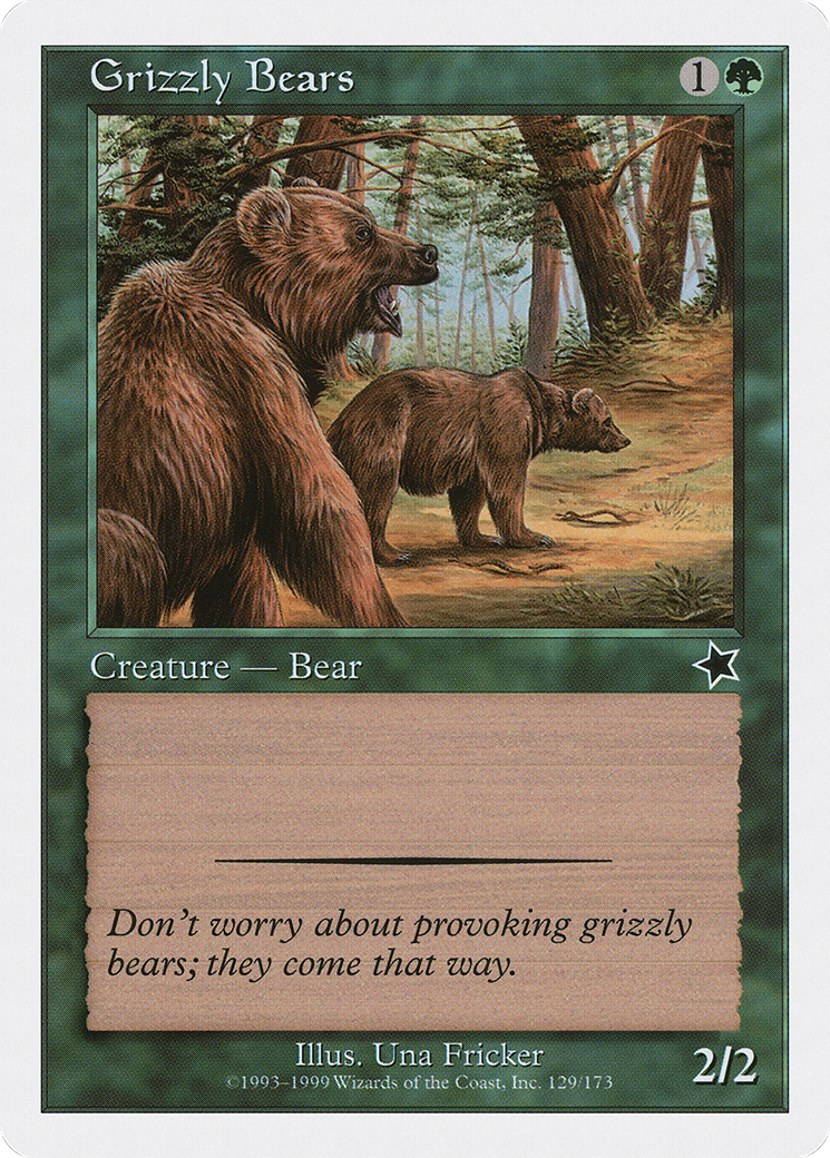 Grizzly Bears [Starter 1999]-1