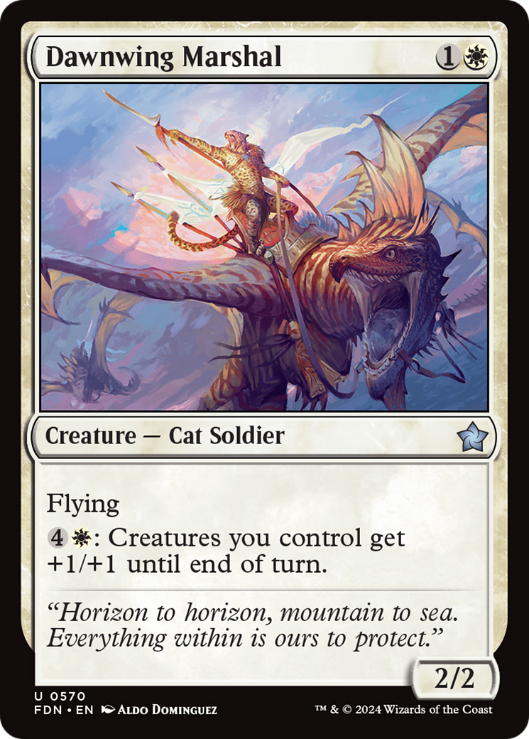 Dawnwing Marshal [Foundations]-1