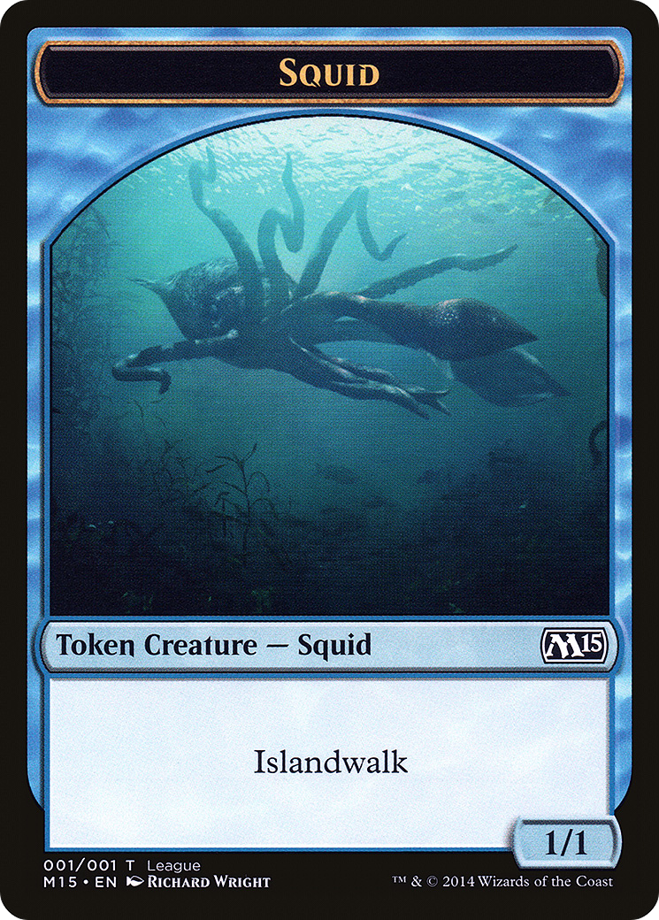 Squid Token [League Tokens 2014]-1