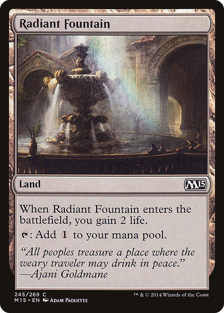 Radiant Fountain [Magic 2015]-1