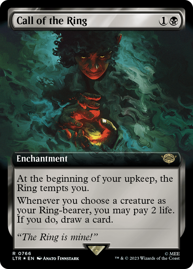 Call of the Ring (Extended Art) (Surge Foil) [The Lord of the Rings: Tales of Middle-Earth]-1