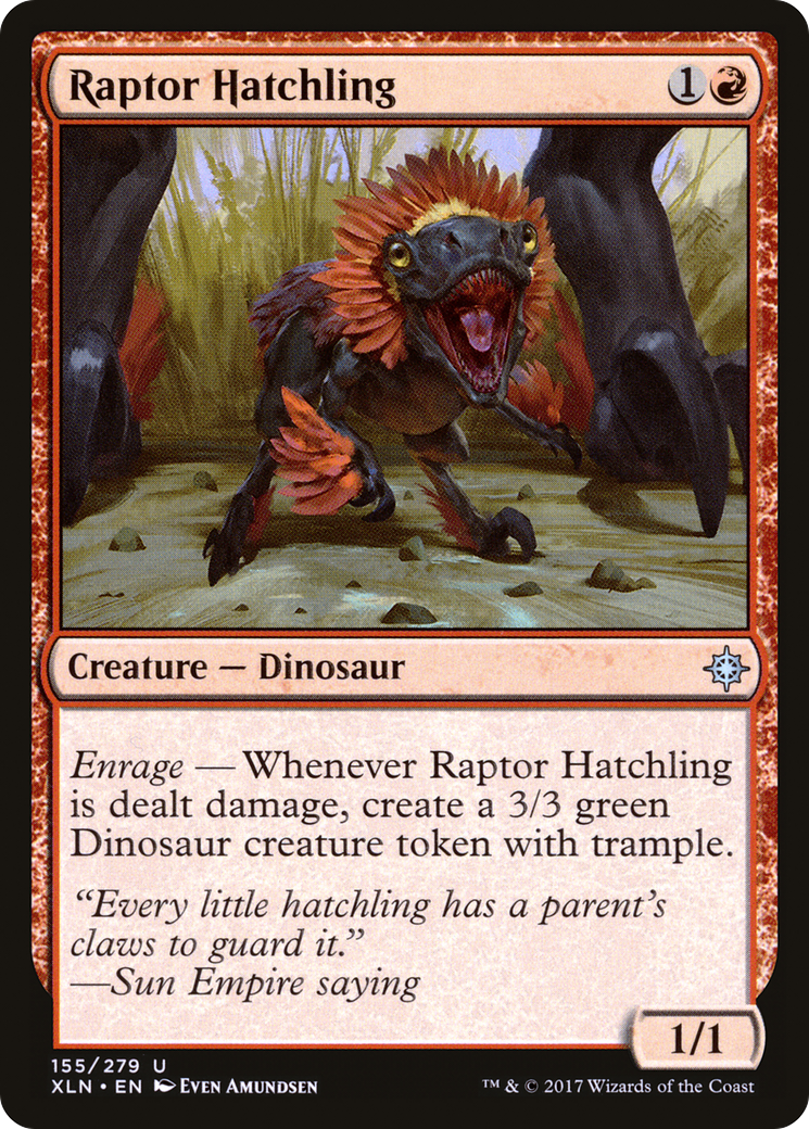 Raptor Hatchling [Ixalan]-1