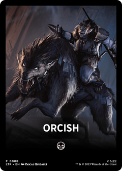 Orcish (FLTR-008) - Tales of Middle-earth Front Cards-1