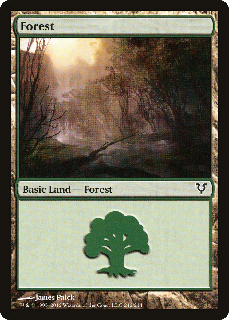 Forest (242) [Avacyn Restored]-1